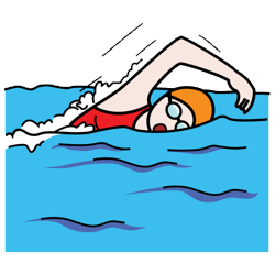 I want  swimming